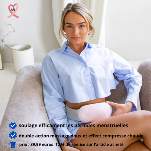 ThermoFlow -Coussin chauffant menstruel pour femme