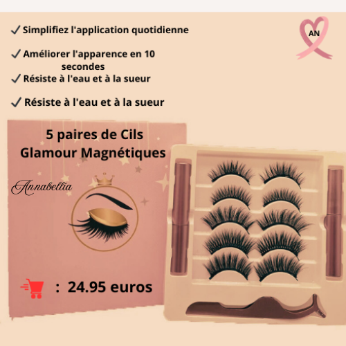 Cils Glamour Magnétiques annabellia