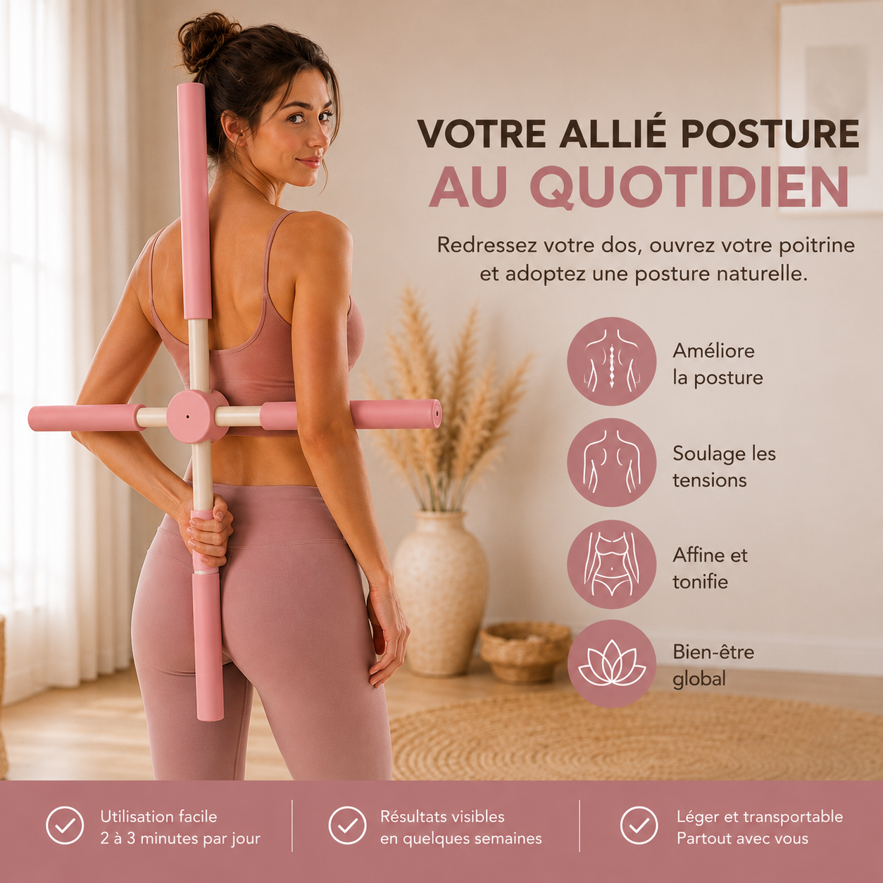 ZenBar™ | Soulage les tensions du dos en 10 minutes par jour