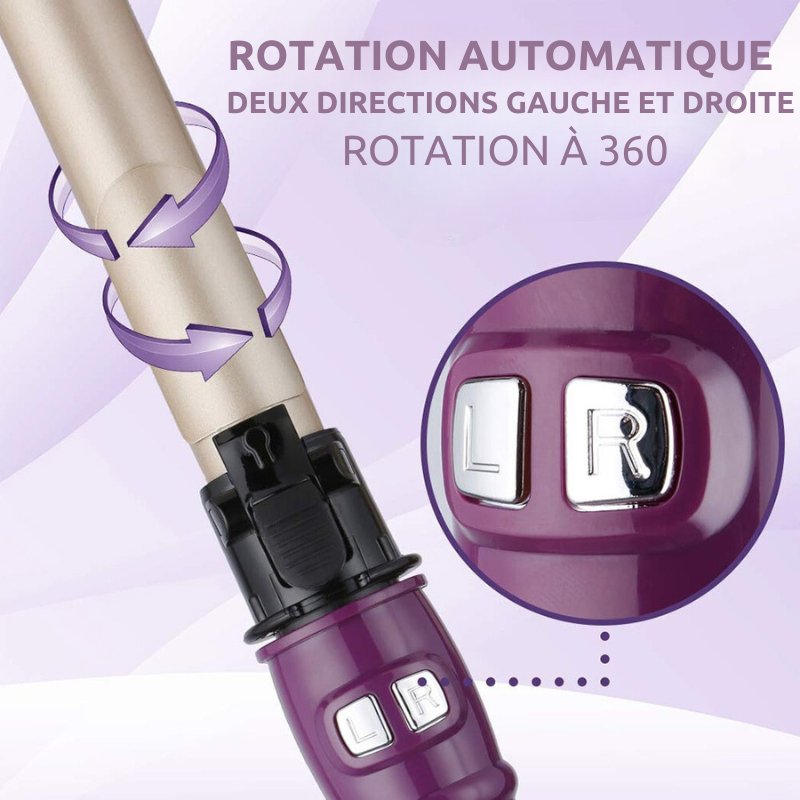 CurlMatic ProWave - Fer à friser rotatif automatique annabellia