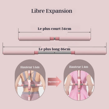 ZenBar - Bâton de Yoga annabellia